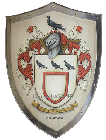 Rutherford Familienwappen -  Wappenschild 