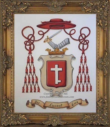 Kirchliche Heraldik - Kardinal Wappen