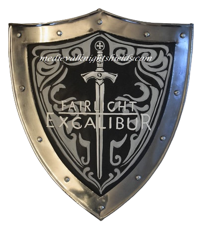 Wappenschild Metall Excalibur
