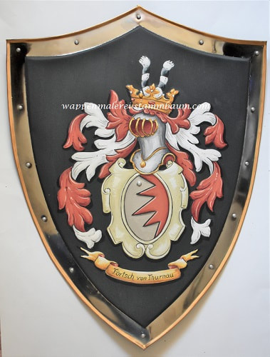 Fötsch von Thurnau Familienwappen Wappenschild
