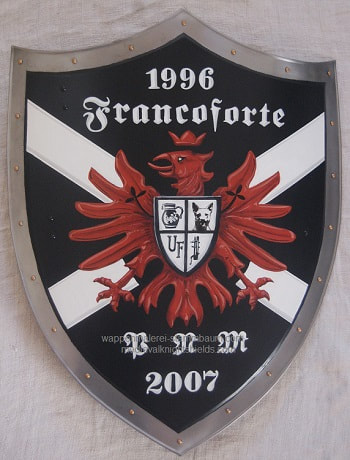 Francoforte Metall Wappenschild