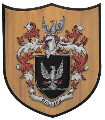 Gourlay Wappenschild mit Familienwappen