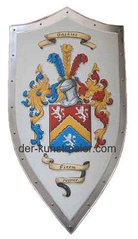 Wappen Gordon - Mittelalter Schild Stahl