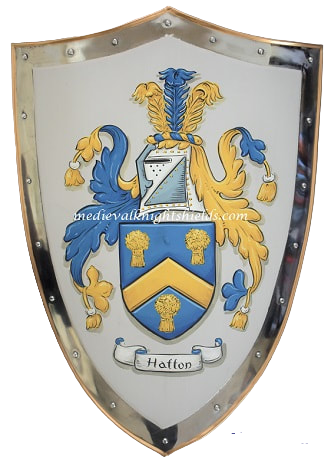 Hatton Familienwappen Wappenschild