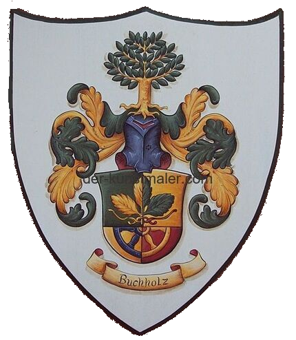 Buchholz Wappenmalerei handgemaltes Wappen
