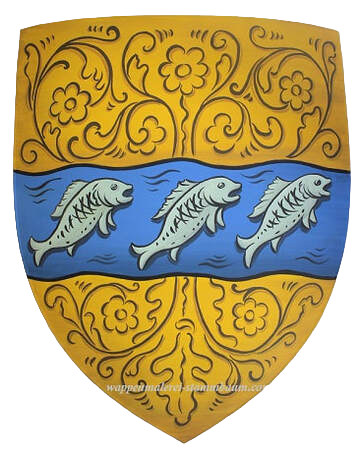 Wappen Isselbach -  Metall Wappenschild