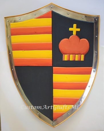  Militär Wappen Metall Wappenschild