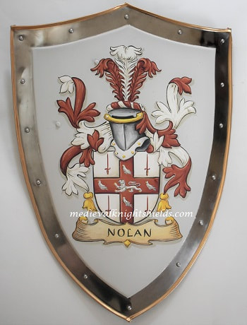 Nolan Familienwappen Wappenschild