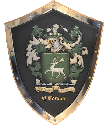 Wappenschild Metall - O' Connor Familienwappen - 