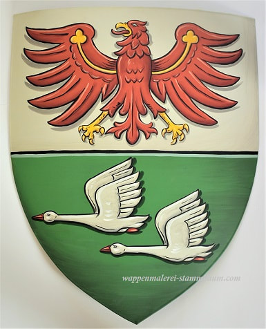 Oberhabel Wappen - Wappenschild Metall