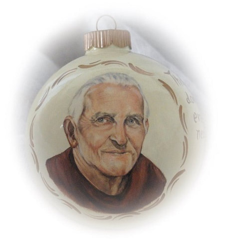 Handgemalte Weihnachtskugeln -  Andenkenbilder Portraitmalerei Christbaumkugeln 