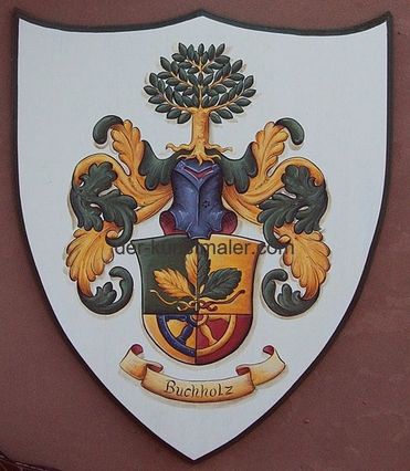 Buchholz Wappenmalerei handgemaltes Wappen