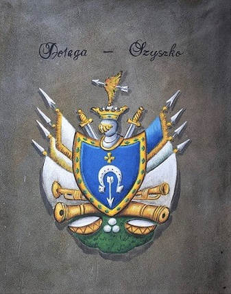 Familienwappen erstellen lassen - Wappenmalerei handgemalt Wappen Spurlock