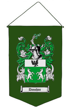 Wandfahne Flagge-Wanddeko  Wappenfahne 3-Spitz Familienwappen