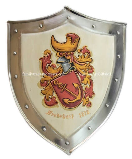 Fredebeil Familienwappen Wappenschild 