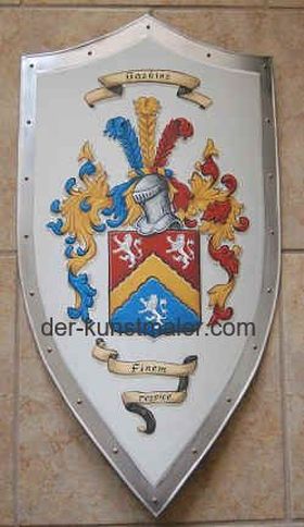 Wappen Gordon - Mittelalter Schild Stahl