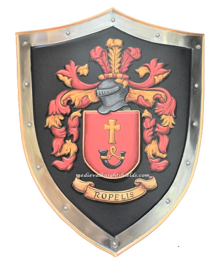 Ropelis Familienwappen Wappenschild