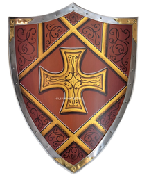 Wappenschild Metall -  Schild des Glaubens