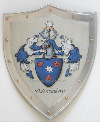 Wappenschild -  Familinewappen von Wenckstern