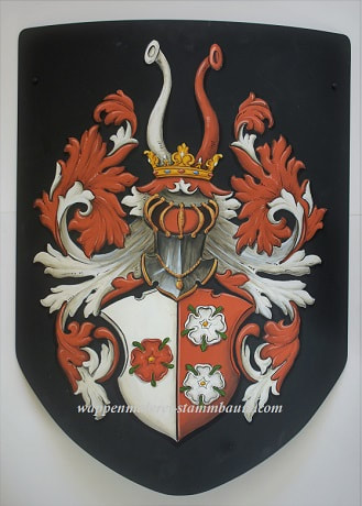Wappenschild- Familienwappen v. Schleinitz