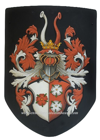 Wappenschild- Familienwappen v. Schleinitz
