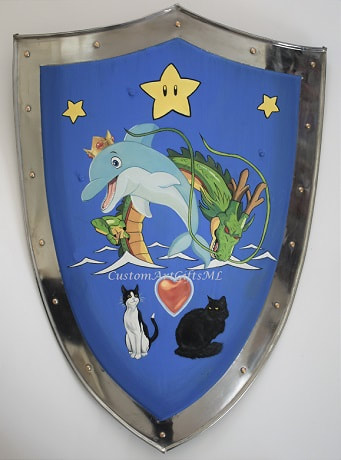 Wappenschild fuer Hochzeit -  Wappen